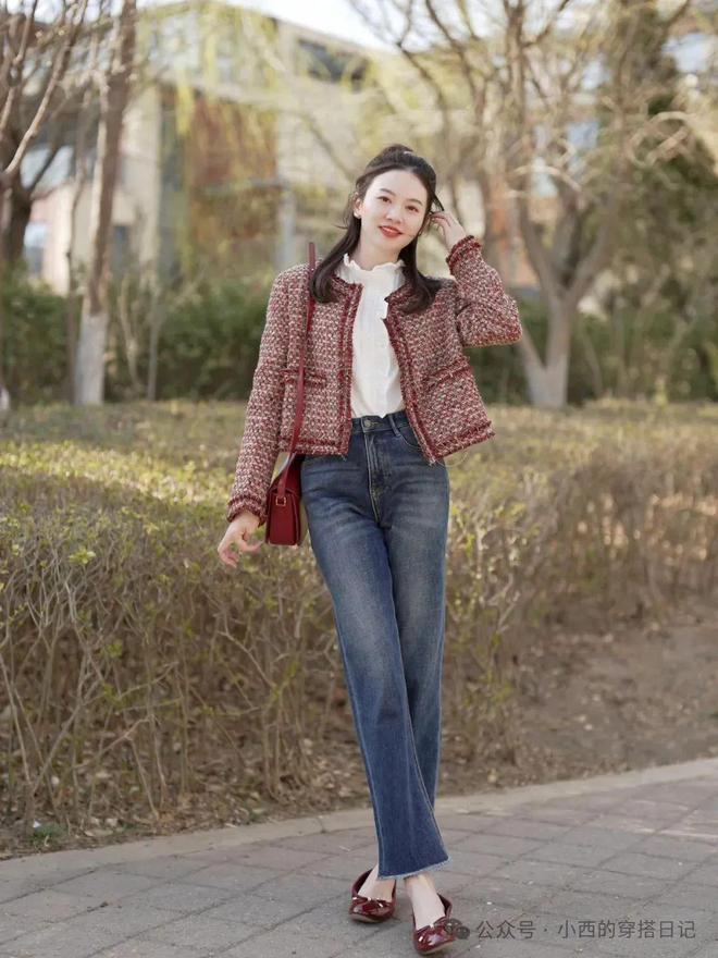 配这4种鞋子时髦又高级OG真人游戏牛仔裤搭(图4)