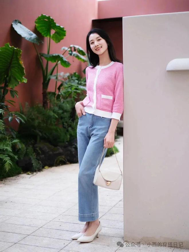 配这4种鞋子时髦又高级OG真人游戏牛仔裤搭(图5)